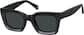 Angle view of Square Sunglasses 114621 in Black thumbnail