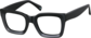 Angle view of Square Sunglasses 114621 in Black thumbnail