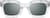 Front view of Square Sunglasses 114623 in Clear thumbnail