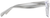 Side view of Square Sunglasses 114623 in Clear thumbnail