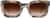 Front view of Square Sunglasses 114639 in Blush Pattern thumbnail
