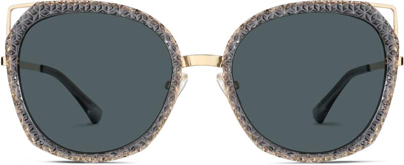 Gray Premium Cat-Eye Sunglasses