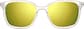 Front view of Square Sunglasses 1150514 in Gold thumbnail