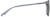 Side view of Square Sunglasses 1150716 in Mist thumbnail