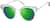 Angle view of Round Sunglasses 1151011 in Silver thumbnail