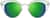 Front view of Round Sunglasses 1151011 in Silver thumbnail