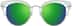 Round Sunglasses 1151011 in Silver