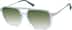 Square Sunglasses 1151236 in Blue/Green