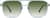 Front view of Aviator Sunglasses 1151236 in Blue/Green thumbnail