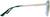 Side view of Aviator Sunglasses 1151236 in Blue/Green thumbnail