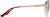 Side view of Aviator Sunglasses 1151323 in Clear thumbnail