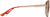 Side view of Aviator Sunglasses 1151342 in Gold thumbnail