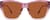 Front view of Square Sunglasses 1151419 in Pink thumbnail