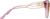 Side view of Square Sunglasses 1151419 in Pink thumbnail