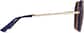 Side view of Geometric Sunglasses 1151625 in Tortoiseshell thumbnail