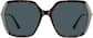 Front view of Geometric Sunglasses 1151639 in Brown thumbnail
