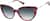 Angle view of Cat-Eye Sunglasses 1151717 in Magenta thumbnail