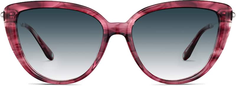 Magenta Premium Cat-Eye Sunglasses