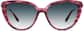 Front view of Cat-Eye Sunglasses 1151717 in Magenta thumbnail
