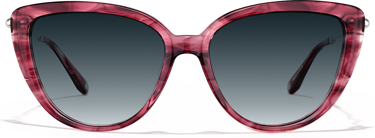 Magenta Cat-Eye Sunglasses