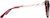Side view of Cat-Eye Sunglasses 1151717 in Magenta thumbnail