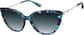 Angle view of Cat-Eye Sunglasses 1151739 in Seascape thumbnail
