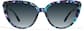 Front view of Cat-Eye Sunglasses 1151739 in Seascape thumbnail