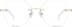 Rimless Glasses 1151830 in Gold