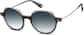 Angle view of Round Sunglasses 1151912 in Gray thumbnail