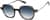 Angle view of Round Sunglasses 1151915 in Brown thumbnail
