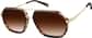 Angle view of Niners Glasses 1152025 in Tortoiseshell thumbnail