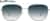 Front view of Aviator Sunglasses 1152112 in Gray thumbnail