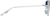 Side view of Aviator Sunglasses 1152112 in Gray thumbnail
