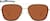 Front view of Aviator Sunglasses 1152115 in Brown thumbnail
