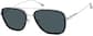 Angle view of Aviator Sunglasses 1152121 in Black thumbnail