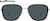 Front view of Aviator Sunglasses 1152121 in Black thumbnail