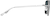 Side view of Aviator Sunglasses 1152121 in Black thumbnail