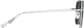 Side view of Aviator Sunglasses 1152121 in Black thumbnail