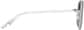 Side view of Aviator Sunglasses 1152212 in Gray thumbnail