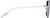Side view of Aviator Sunglasses 1152216 in Blue thumbnail