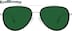 Aviator Sunglasses 1152221 in Black