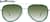Front view of Aviator Sunglasses 1152224 in Green thumbnail