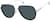 Angle view of Aviator Sunglasses 1152321 in Black thumbnail