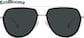 Front view of Aviator Sunglasses 1152321 in Black thumbnail