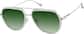 Angle view of Aviator Sunglasses 1152323 in Clear thumbnail