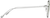 Side view of Aviator Sunglasses 1152323 in Clear thumbnail