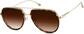 Angle view of Aviator Sunglasses 1152325 in Tortoiseshell thumbnail
