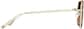 Side view of Aviator Sunglasses 1152325 in Tortoiseshell thumbnail