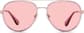 Front view of Aviator Sunglasses 1152617 in Purple thumbnail