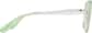 Side view of Aviator Sunglasses 1152624 in Green thumbnail